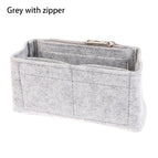Grey With Zipper