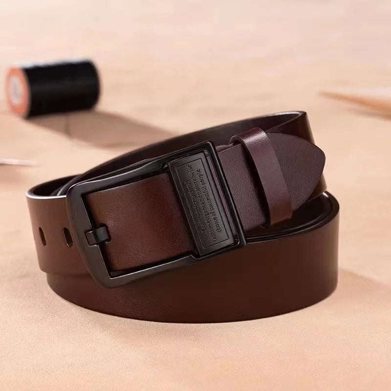 Luxury Cowhide Leather Belt for Men