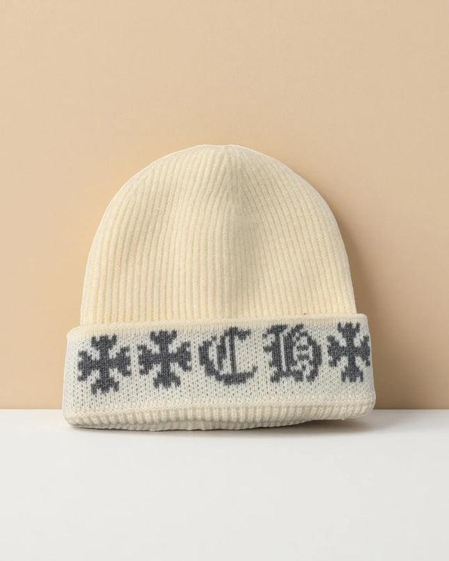 Alien Print Beanie – Soft & Warm Knit Hat for Men & Women