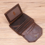 Genuine Cowhide Leather Wallet UK-HighTouch