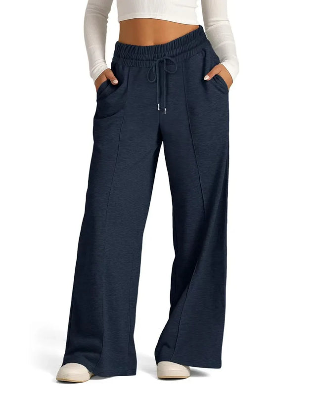 Loose Straight-Leg Sweatpants