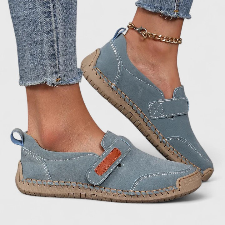 Women's Wide Fit Orthopedic Shoes - Arch Support Walking Loafers