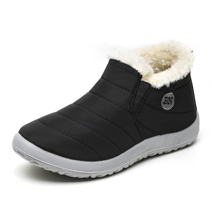 Waterproof Low‑Top Hiking Shoes for Women – Non‑Slip Warm Snow Boots