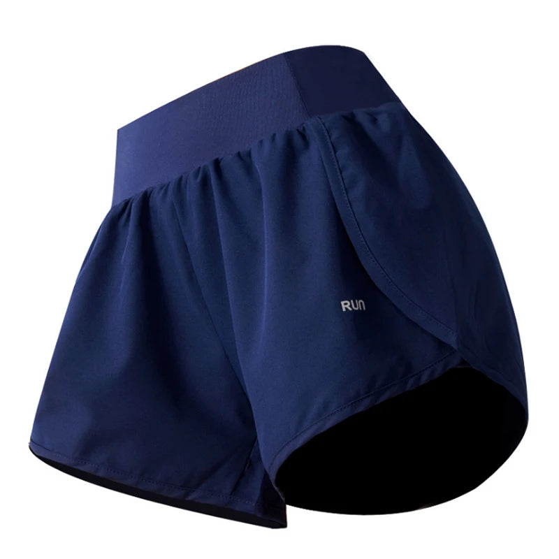 Summer Quick-Dry High-Waist ¾ Workout Shorts – Effortless Performance & Comfort-HighTouch