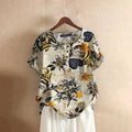 ZANZEA Floral Cotton Tunic – Summer Casual Caftan Top