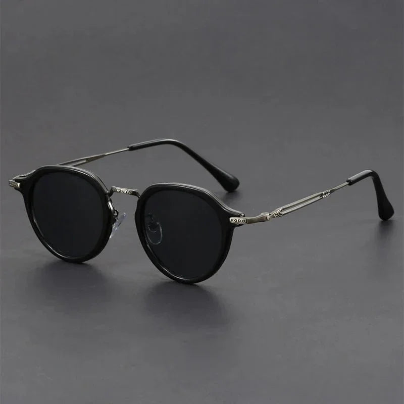 Men's Round Sunglasses – UV400 Retro Style
