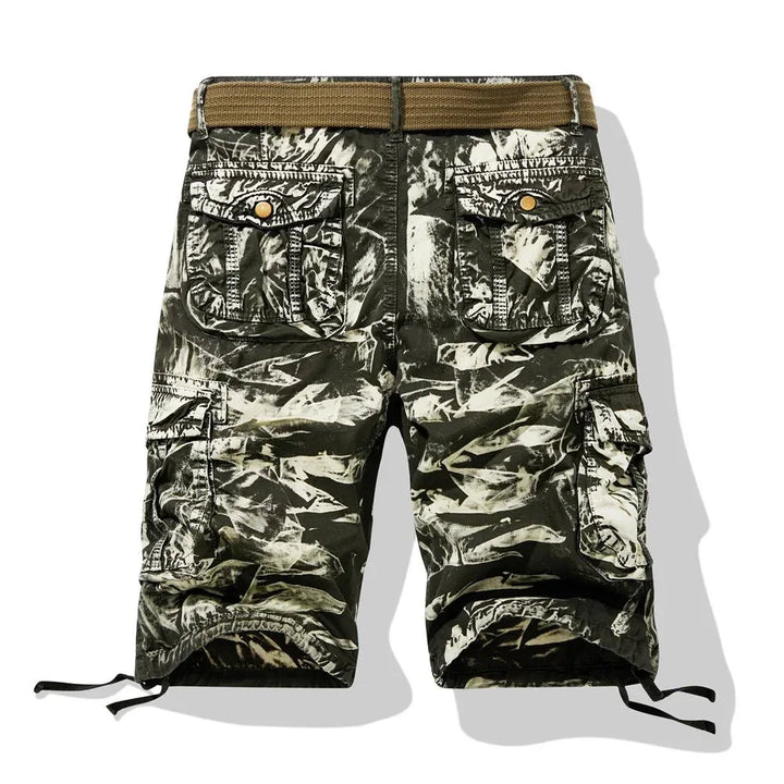 Men's Origin Camo Cargo Shorts - Casual Tactical Utility Shorts