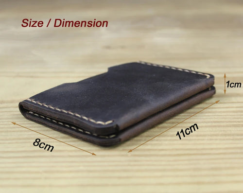 Handmade Leather Card Holder-HighTouch