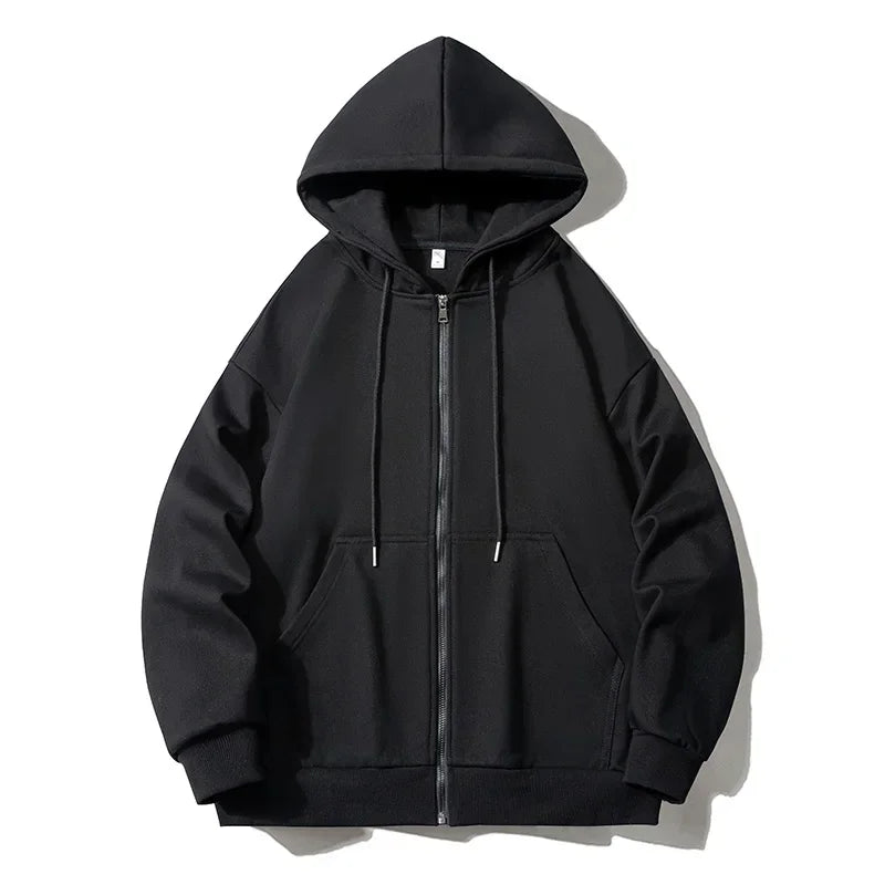 Big & Tall Zip-Up Hoodie Men-HighTouch