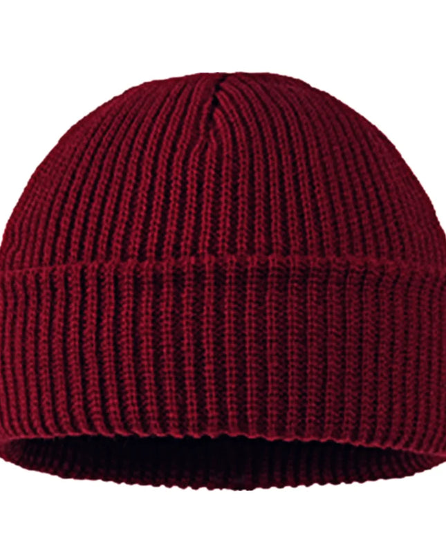 Luxury Winter Knit Beanie – Warm Short Skull Cap (Unisex)