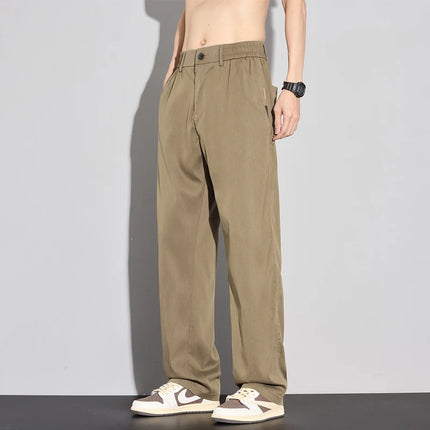 Men’s Lyocell Summer Trousers – Lightweight, Breathable Stretch Pants