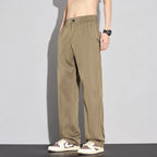 Men’s Lyocell Summer Trousers – Lightweight, Breathable Stretch Pants-HighTouch