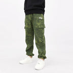 Kids’ Camouflage Cargo Sweatpants for Boys (Ages 4-13)-HighTouch