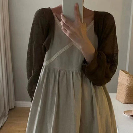 Lightweight Ice Silk Sunscreen Cardigan for Women