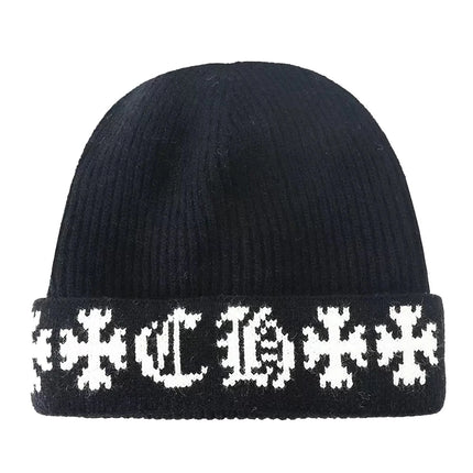 Alien Print Beanie – Soft & Warm Knit Hat for Men & Women
