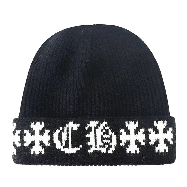 Alien Print Beanie – Soft & Warm Knit Hat for Men & Women