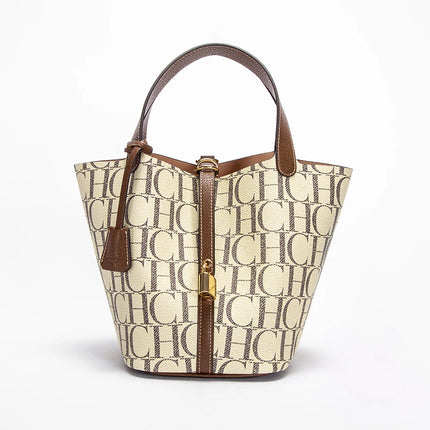 Luxury PVC Jacquard Shoulder Bag Women