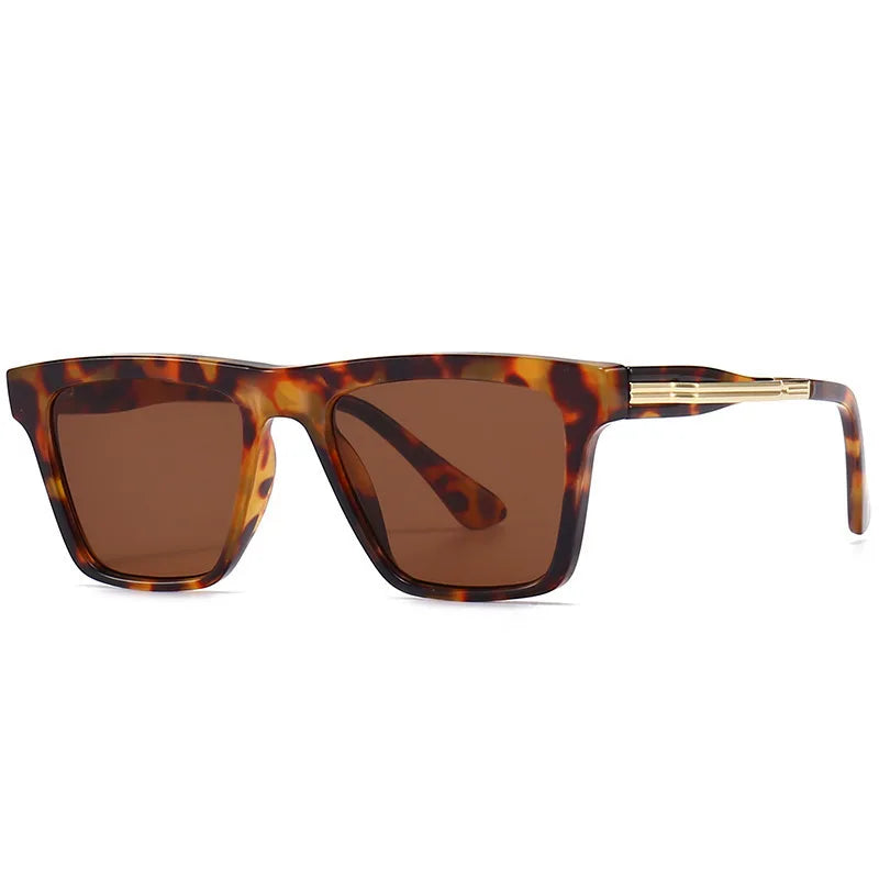 Women’s Luxury Vintage Punk Square Sunglasses 2025-HighTouch