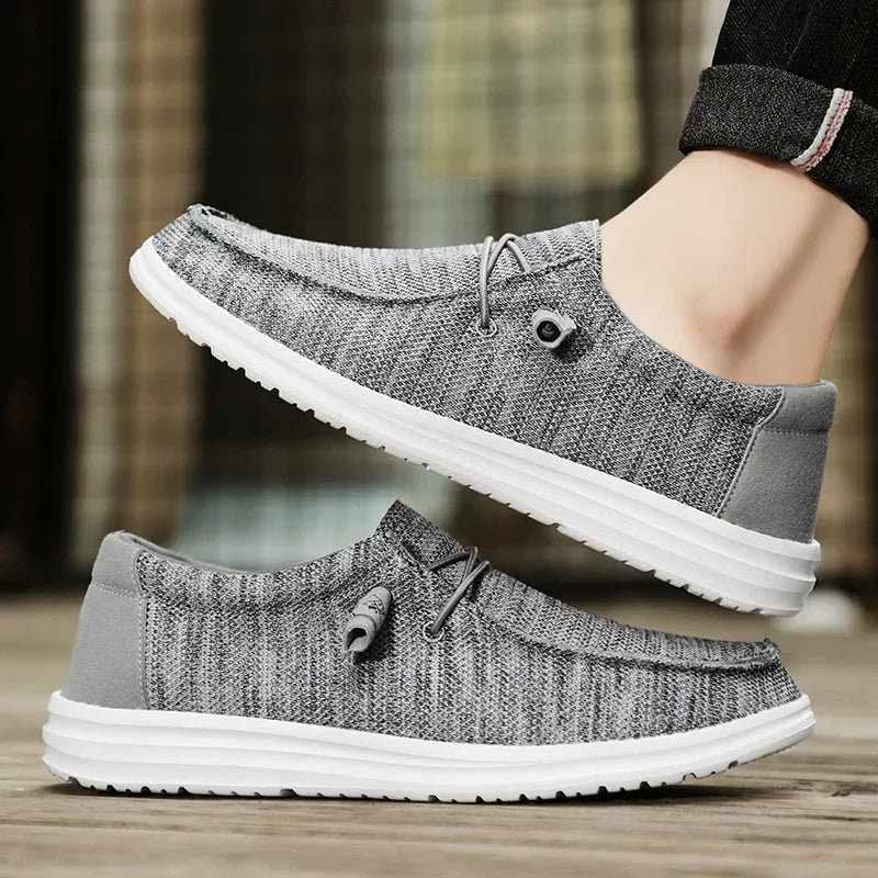 Kerel Canvas Alpargatas – Lightweight Slip-On Loafers for Men, Easy Summer Style