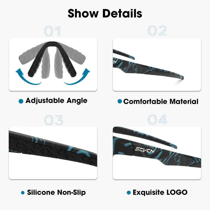 UV400 Cycling Sunglasses-HighTouch