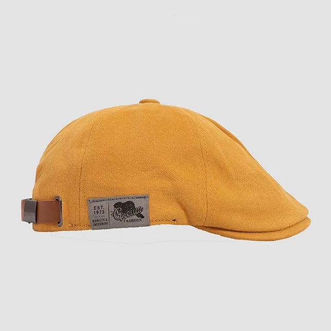 Vintage Cotton Peaky Blinders / Ivy Flat Cap – Unisex Adjustable