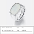 Vintage Shell Statement Ring-HighTouch