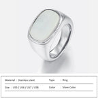 Vintage Shell Statement Ring-HighTouch