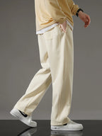 Men’s Wide-Leg Track Pants-HighTouch