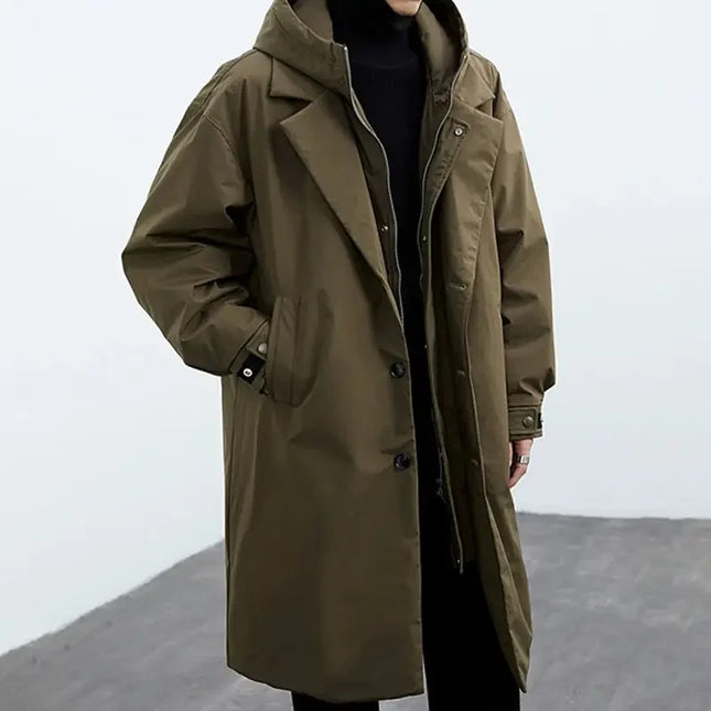 Korean Cargo Padded Jacket Men