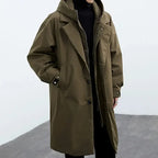 Korean Cargo Padded Jacket Men-HighTouch