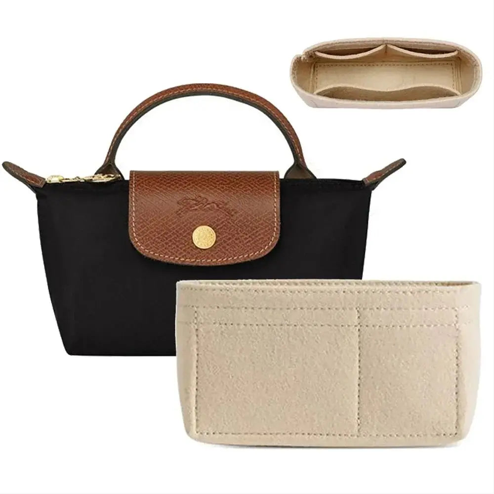 Felt Insert Liner for Longchamp Mini