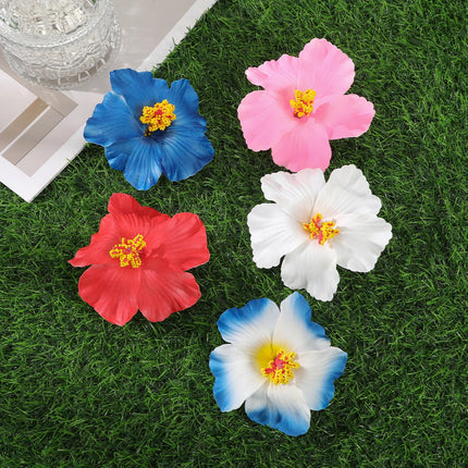 AWAYTR Bohemian Hawaiian Flower Hair Clip – Romantic Side Bash Clip for Women & Girls