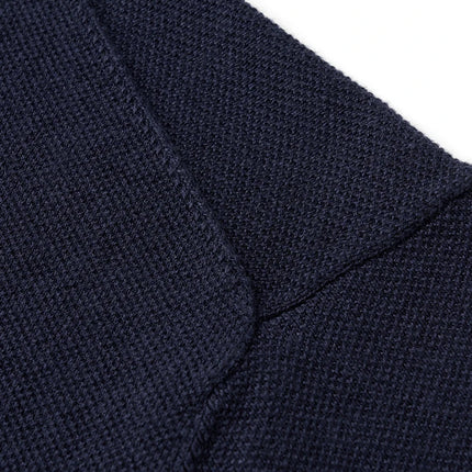 SIMWOOD | 14-Gauge Knit Short Sleeve Polo T-Shirts Men Tops