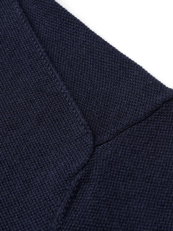 Summer Polo T-Shirts Men Tops Knit Short Sleeve-HighTouch
