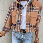 Khaki Plaid / S