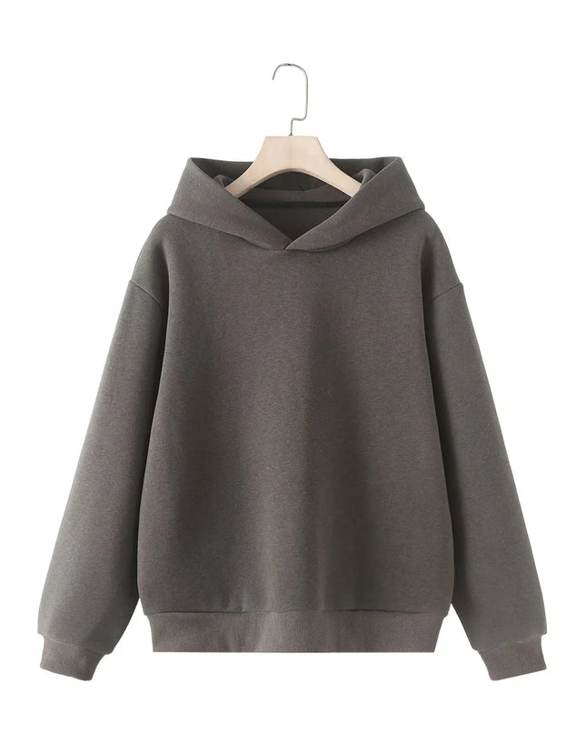 Women’s Casual Hooded Pullover & Straight Pants Set — Cozy, Chic & Versatile