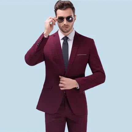 Men’s Casual Blazer - For Work & Wedding