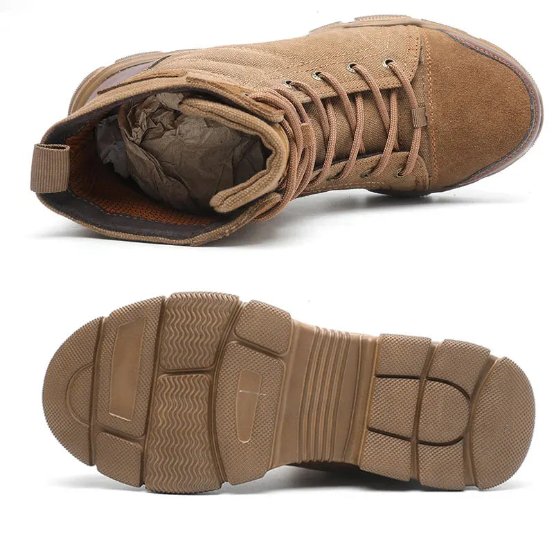 Premium Steel Toe Work Boots-HighTouch