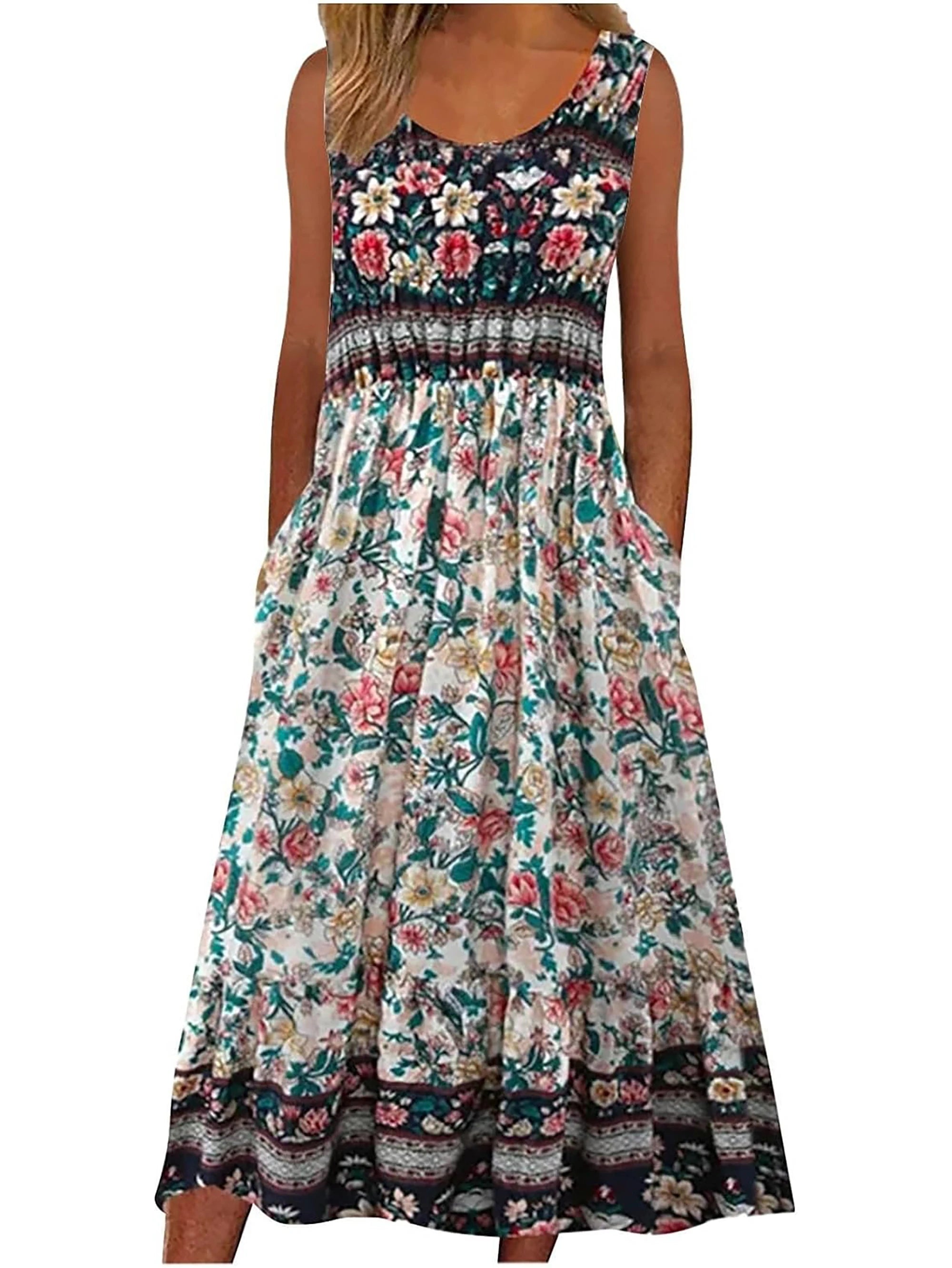 Bohemian Polyester Sundress Limited