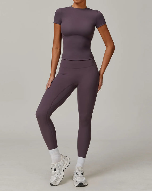 High-Waist 2-Piece Women’s Yoga Set