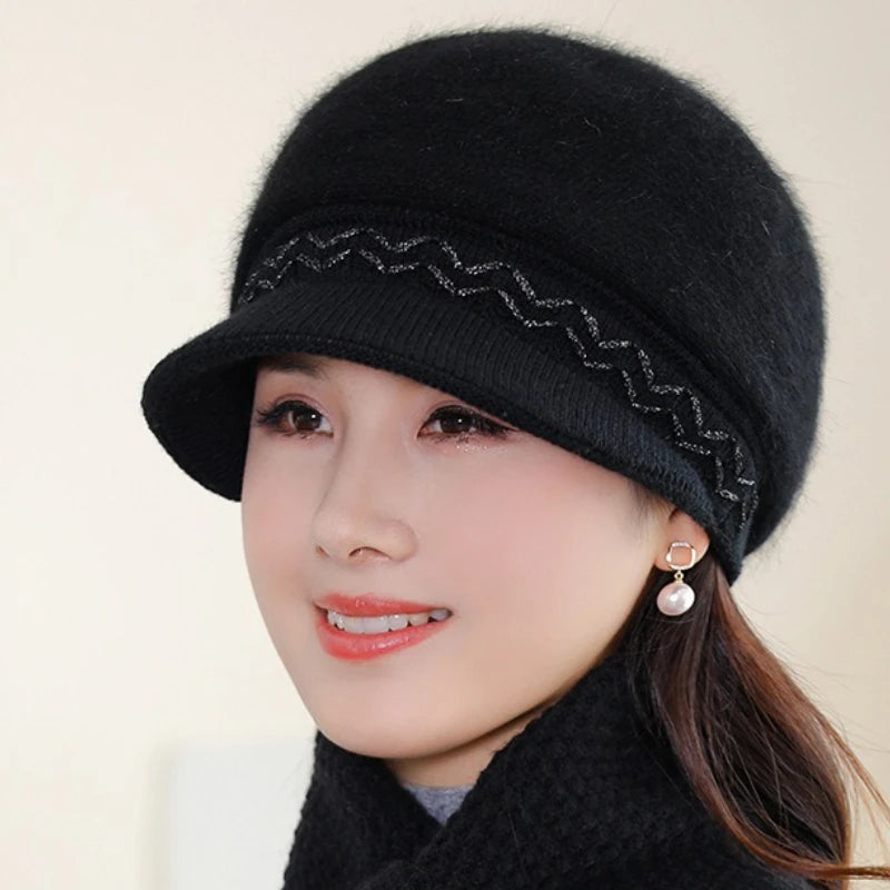 Double-Layer Winter Baseball Beanie
