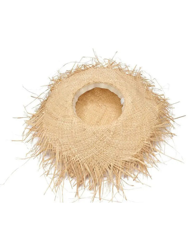 Women’s Wide‑Brim Floppy Straw Beach Hat