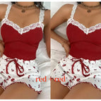 2pcs Red / S