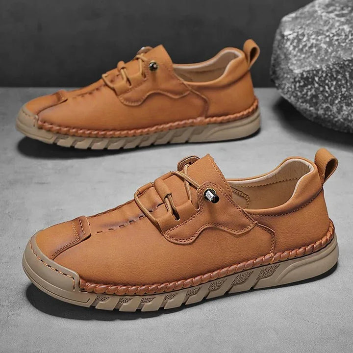 Men's Everett Leather Shoes – Cushioned Comfort