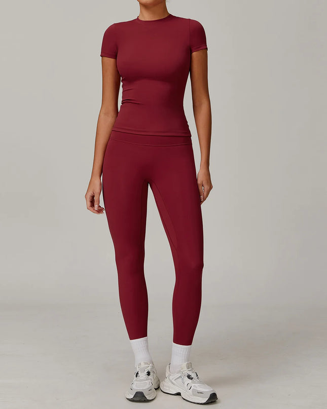 High-Waist 2-Piece Women’s Yoga Set