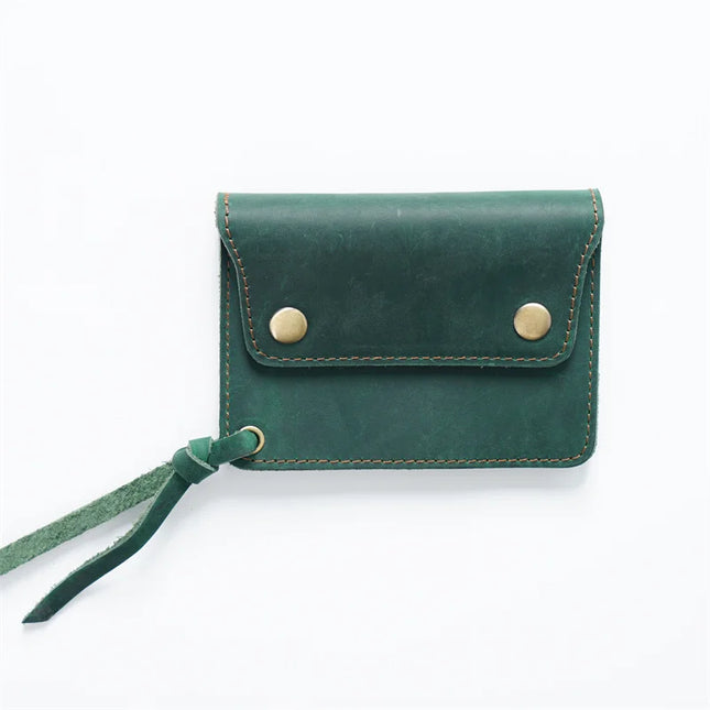 Vintage Cowhide Leather Wallet
