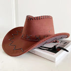 Bride Embellished Cowgirl Hat – Wide-Brim Bridal Fedora-HighTouch