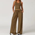 Women’s Yellow Gym Set-HighTouch