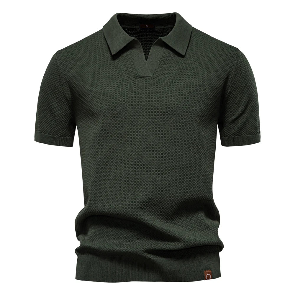 AIOPESON | Men's Summer Breathable Polo Shirt-HighTouch