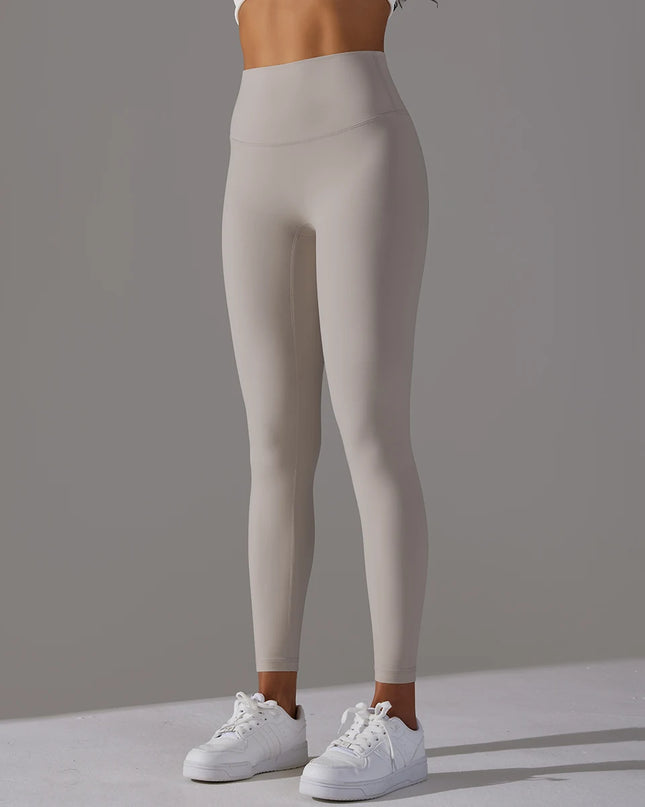 High-Wais Leggings – Buttery-Soft, Sweat-Wicking, with Hidden Pocket